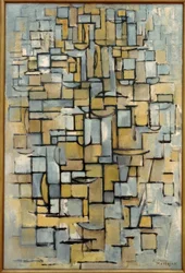 Tableau No. 1; Composizione in linea e colore